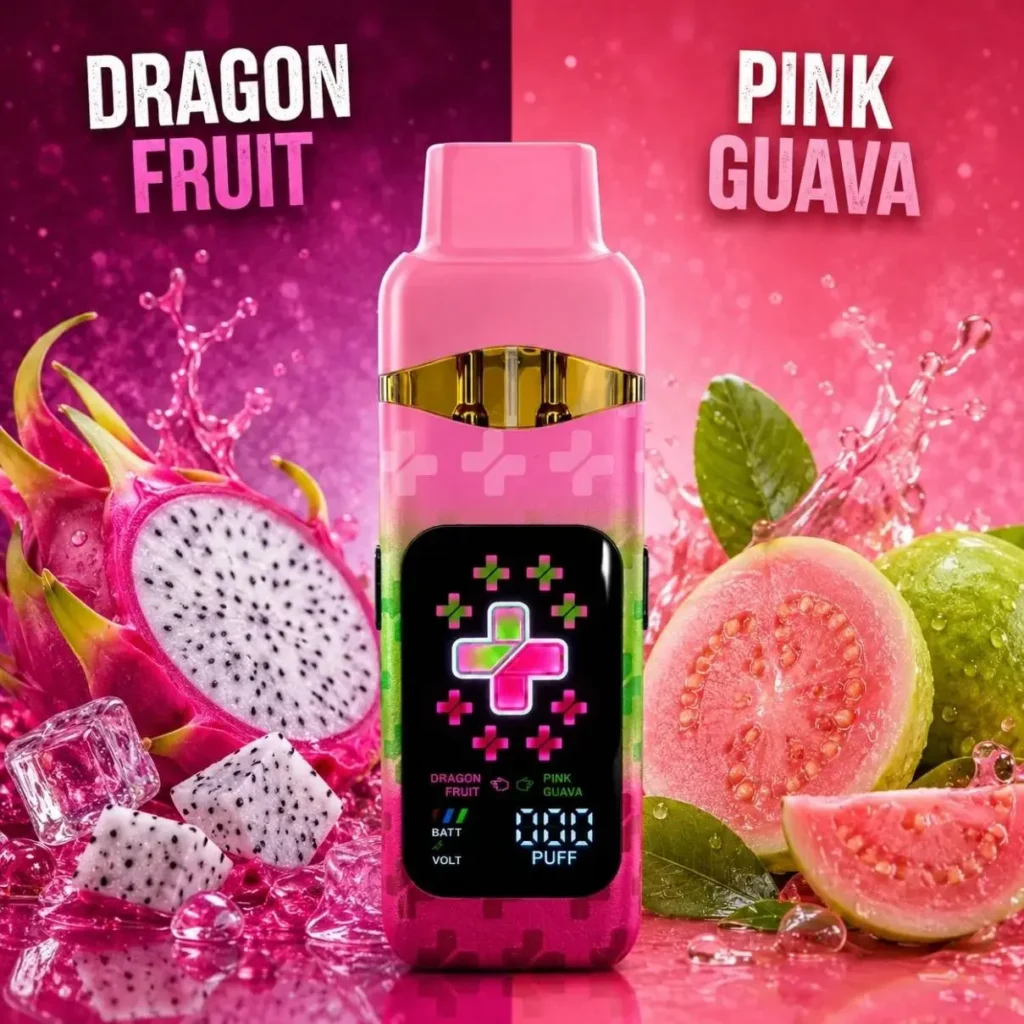Plus bars 2g dragon fruit and pink guava