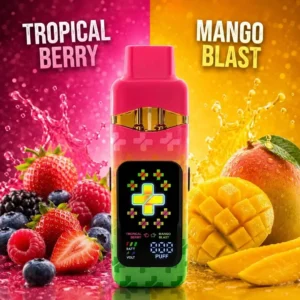 plus bars tropical berry and mango blast