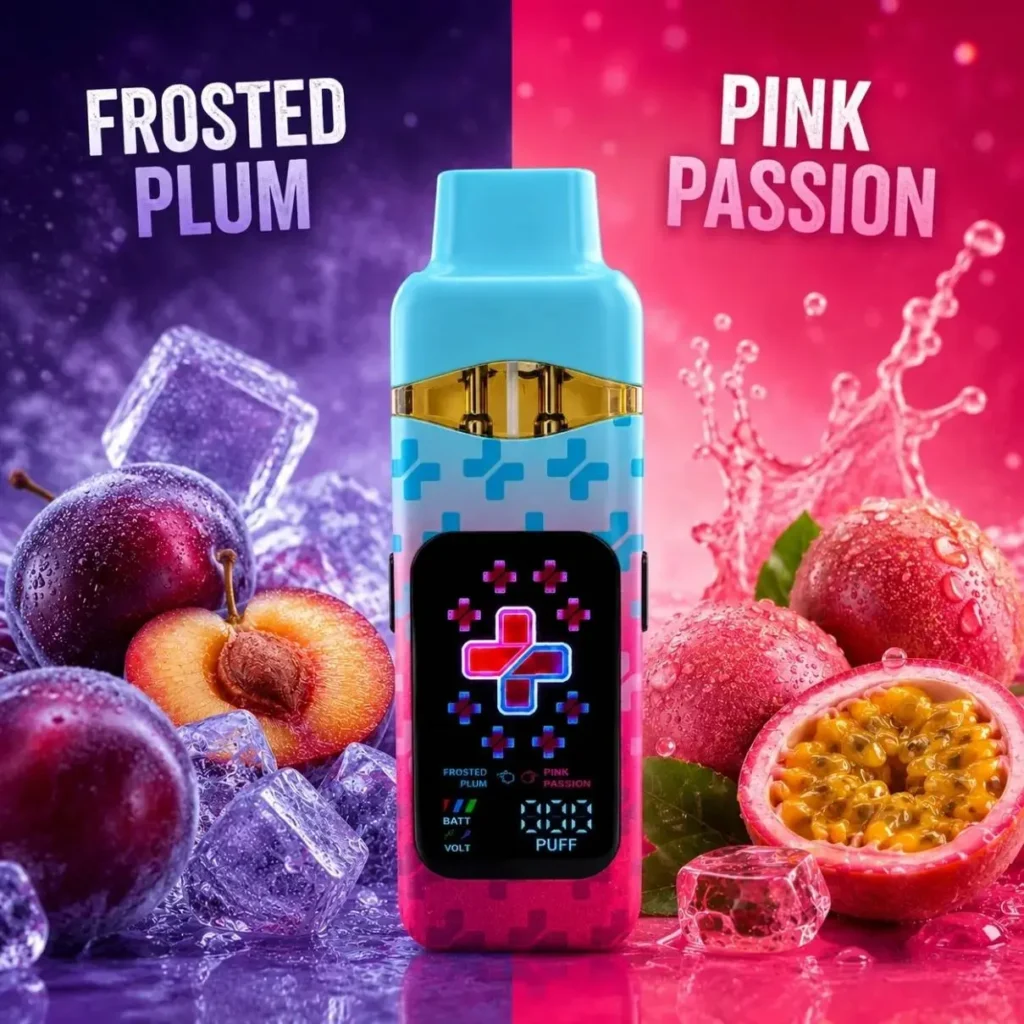 plus bars frosted plum and pink passion